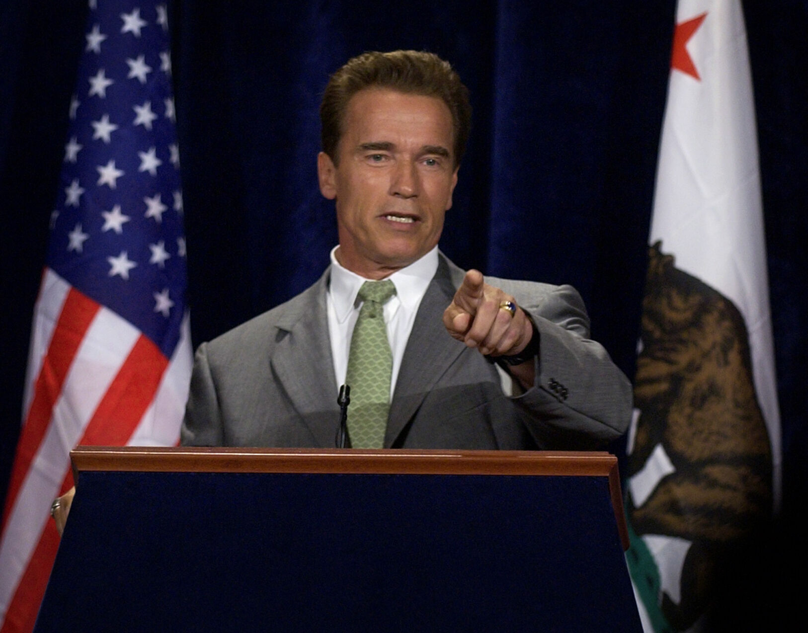 2003: Arnold Schwarzenegger